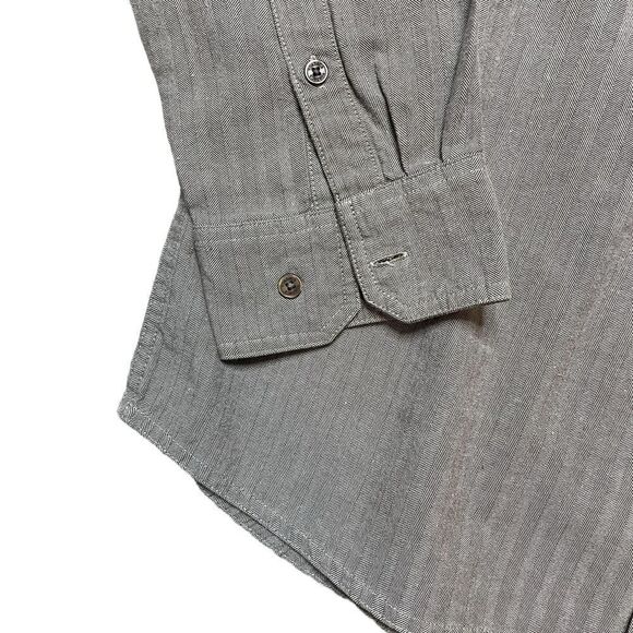 TOAD & CO Alvar Long Sleeve Button Down Shirt Size Large - Picture 4 of 7